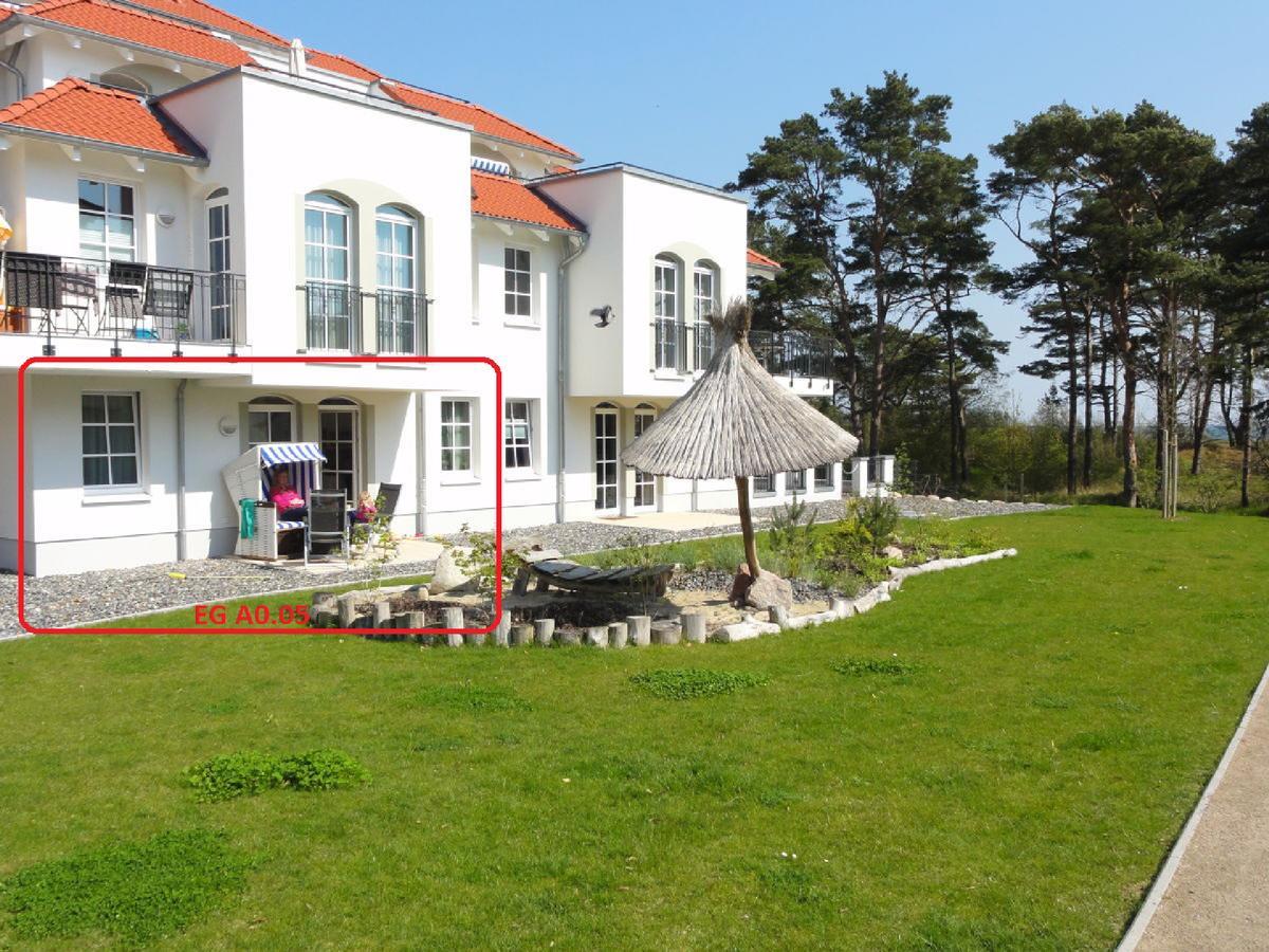 באבה 3 Zimmer Ferienwohnung Haus Meeresblick Mit Meerblick A005 Mit Suedterrasse Und Strandkorb מראה חיצוני תמונה
